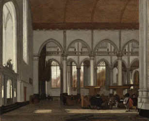 Amsterdamin Oude Kerkin sisätila