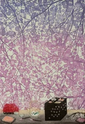 Keväinen lounasrasia, 2010 (etsaus)