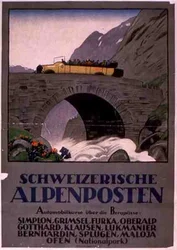 Mainos "Sveitsin alppimoottoriajeluista"