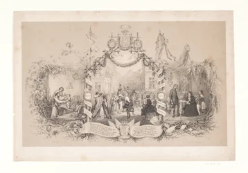 Muistolehti joukkojen paluusta sodan jälkeen 1848-1850