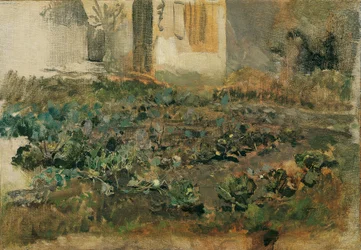 Naurispelto, noin 1888 (öljy kankaalle)