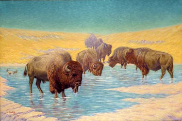 Buffalo-kohtaus, 1922.