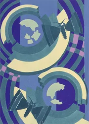 Kilpi nro 10, "Prismes", vuoden 1931 jälkeen (väri litho)