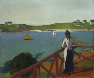 Iltapäivä Saint-Briacissa, 1887