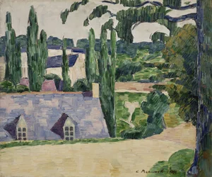 Maisema Pont-Avenissa, 1889