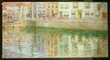 Kanavan toisella puolella, 1900