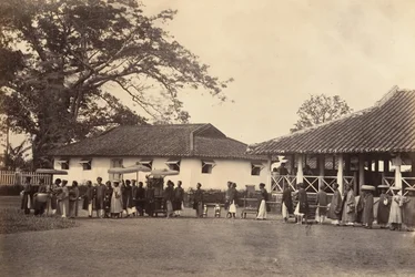 Hääkulkue, Cochin Kiina, 1866.