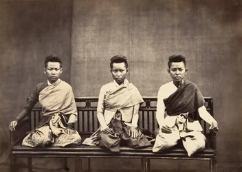 Prinssi Phra-Kéo-Phan vaimot, 1866.