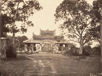 Adranin piispan hauta, 1866.