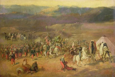 Abd-el-Kaderin seuran vangitseminen (1808-83) tai Islyn taistelu 14. elokuuta 1844, 1844-63