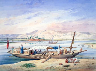 "Vene Niilillä, Egypti", 1800-luku