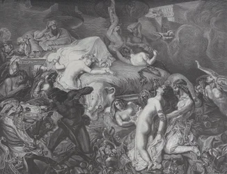 Sardanapalus, Le Monde Illustré, 16. toukokuuta 1874.