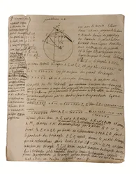 Geometrian ja matematiikan ongelmia, noin 1735-1740