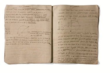 Geometrian ja matematiikan ongelmia, n. 1735-1740.