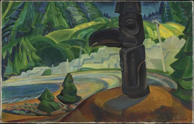 Skidegate, Graham Island, Brittiläinen Kolumbia