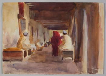 Hahmot sisätiloissa, Biskra