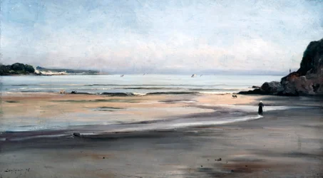 Nousuvesi lauantaiaamuna, 1876.