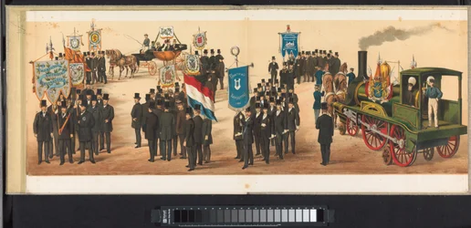 Kulkue Haarlemissa, 1872 (taulu 11) Kulkue pidettiin Haarlemissa 1. huhtikuuta 1872. (sarjan nimi esineellä)