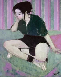 Liz (öljy kankaalle)
