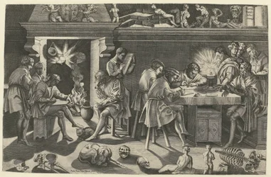 Baccio Bandinellin akatemia Academie van beeldhouwer Baccio Bandinelli