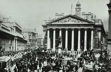 Bank Of England, Threadneedle Street, Lontoon kaupunki, 1890