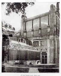 Mr. Alma Tademas House, North Side, 34 Grove End Road, Lontoo, 1889