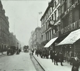 New Oxford Street: katso länteen Bloomsbury Waylla, 1890