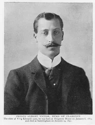 Prinssi Albert Victor, Clarencen ja Avondalen herttua (1864-92) (m/v kuva)