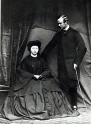 Prinsessa Alice ja Hessenin prinssi Ludwig, 1860