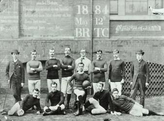 Rosendale Road School: jalkapallojoukkue, 1884