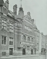 Shoreditch Public Baths: ulkopuoli, 1898