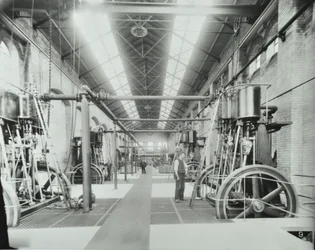 Southern Outfall Sewer, Crossness: konehuoneen sisäpuoli, 1894