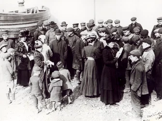 Suffragetit Hastingsissa, 1908