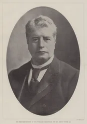 Australian kansainyhteisön ensimmäinen pääministeri, kunnianarvoisa Edmund Barton, QC
