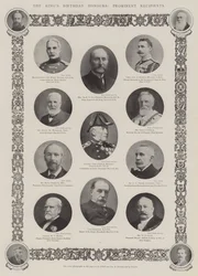 Kings Birthday Honours, huomattavat vastaanottajat