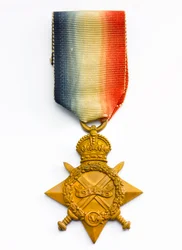 1914-15 Tähti, n. 1918 (pronssi silkkinauhalla)