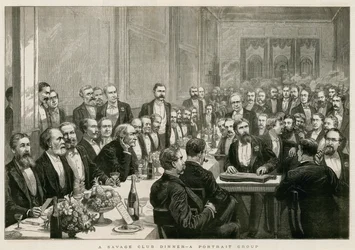 Savage Club Dinner, muotokuvaryhmä