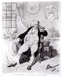 Vapaaehtoistyö ruoansulatuksen kauhujen alla, julkaistu vuonna 1792