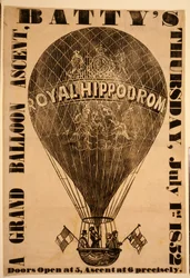 Suuri ilmapallon nousu, Battys, torstai 1. heinäkuuta 1852