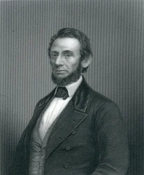 Abraham Lincoln, kaiverrus H. C. Balding, 1800-luku