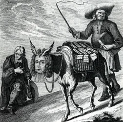 Aasi täynnä kirkon etuja, 1737