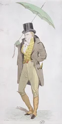 Englantilainen dandy, n. 1802