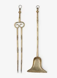 Messinkipihdit ja lapio, n. 1650-99 (messinki)