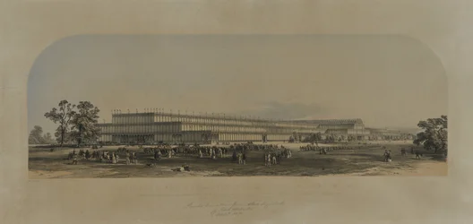 Rakennus Lontoon suurta näyttelyä varten, 1851