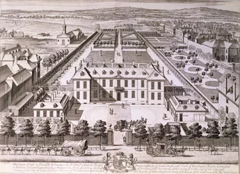 Burlington House Piccadillyssa 1700-luvulla