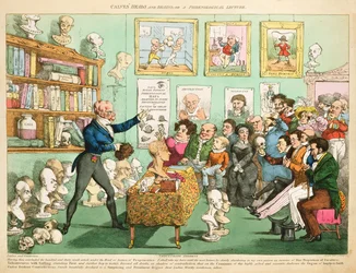 Vasikoiden päitä ja aivoja eli frenologinen luento, 1826