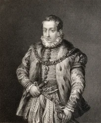 Carlos, Asturian prinssi, kirjasta "History of the Reign of Philip II", julkaistu vuonna 1855