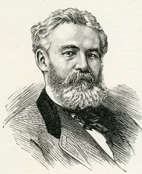Charles Busson (1822-1908) Illustrated London Newsista toukokuussa 1884 (kaiverrus)