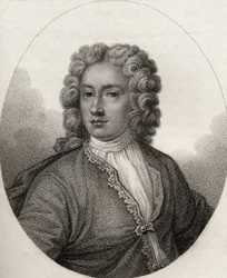 Charles Hamilton, kaiverrettu Geremian toimesta, kuvitus teoksesta "A catalogue of Royal and Noble Authors, Volume V", julkaistu 1806.