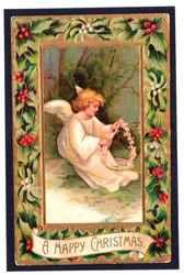 Joulupostikortti, n. 1907